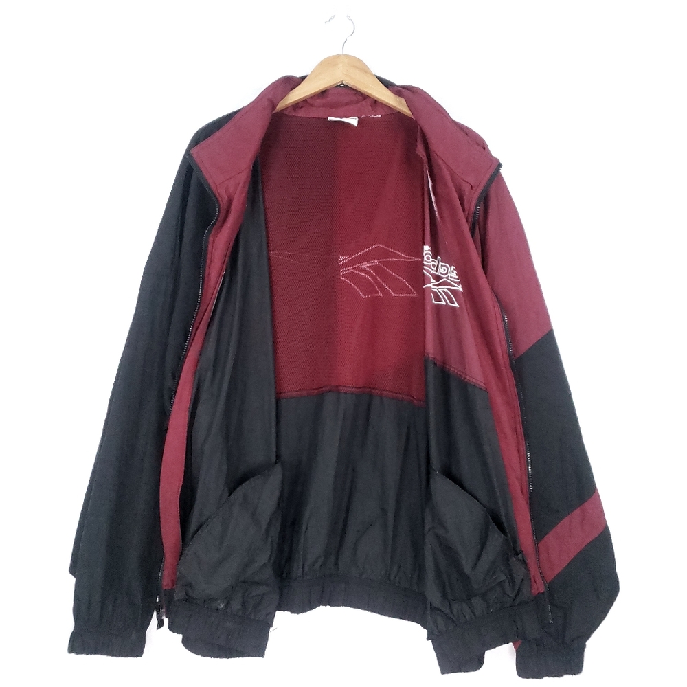 Vintage 90s Reebok Hooded Colorblock Windbreaker - Picture 12 of 12